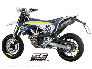 CRS Exhaust by SC-Project Husqvarna / 701 Supermoto / 2015