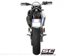 Oval Exhaust by SC-Project Husqvarna / 701 Supermoto / 2015