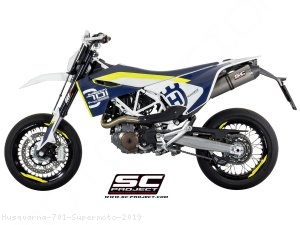 CRS Exhaust by SC-Project Husqvarna / 701 Supermoto / 2019