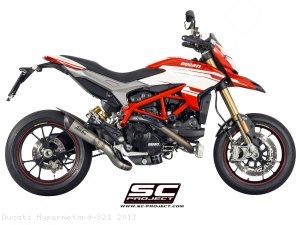 S1 Exhaust by SC-Project Ducati / Hypermotard 821 / 2013
