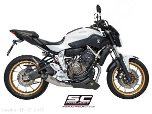 Conic Exhaust by SC-Project Yamaha / MT-07 / 2015