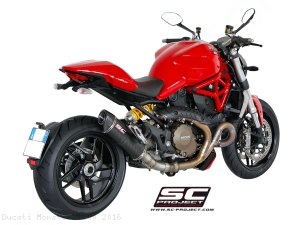 Oval Exhaust by SC-Project Ducati / Monster 1200 / 2016