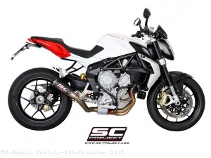 CR-T Exhaust by SC-Project MV Agusta / Brutale 800 Dragster / 2015