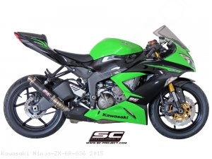 GP M2 Exhaust by SC-Project Kawasaki / Ninja ZX-6R 636 / 2015