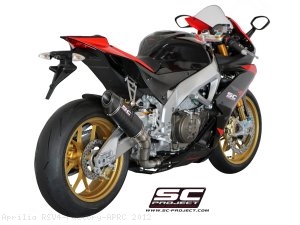 Race Oval Exhaust by SC-Project Aprilia / RSV4 Factory APRC / 2012