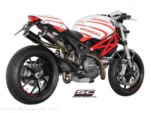 CR-T Exhaust by SC-Project Ducati / Monster 796 / 2014