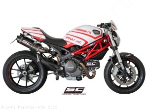 GP-Tech Exhaust by SC-Project Ducati / Monster 696 / 2013
