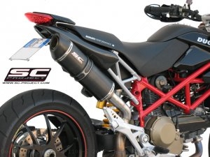 Oval Exhaust by SC-Project Ducati / Hypermotard 1100 S / 2007