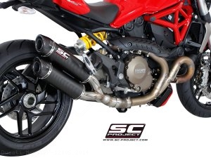 Dual GP-Tech Exhaust by SC-Project Ducati / Monster 1200S / 2014