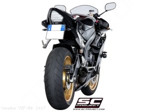 S1 Low Mount Exhaust by SC-Project Yamaha / YZF-R6 / 2017