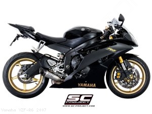 S1 Low Mount Exhaust by SC-Project Yamaha / YZF-R6 / 2007