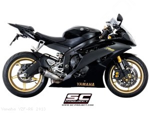 S1 Low Mount Exhaust by SC-Project Yamaha / YZF-R6 / 2013