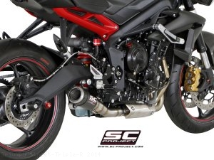 CR-T Exhaust by SC-Project Triumph / Street Triple R / 2014