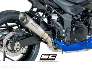 S1 Exhaust by SC-Project Suzuki / GSX-S750 / 2018