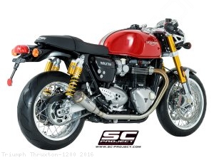 Conic "70s Style" Exhaust by SC-Project Triumph / Thruxton 1200 / 2016