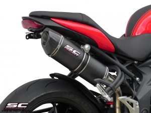 Oval High Mount Exhaust by SC-Project