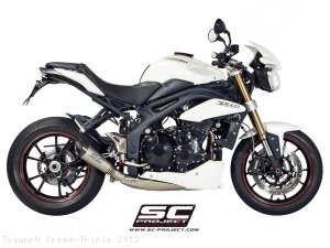S1 Exhaust by SC-Project Triumph / Speed Triple / 2012