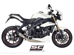 S1 Exhaust by SC-Project Triumph / Speed Triple / 2015