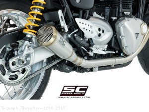 Conic "70s Style" Exhaust by SC-Project Triumph / Thruxton 1200 / 2017