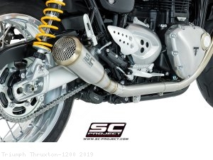 Conic "70s Style" Exhaust by SC-Project Triumph / Thruxton 1200 / 2019