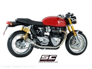 Conic "70s Style" Exhaust by SC-Project Triumph / Speed Twin / 2021