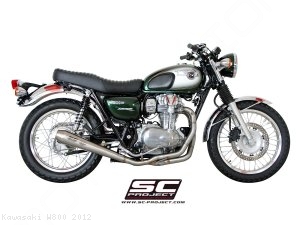 Conic Full System Exhaust by SC-Project Kawasaki / W800 / 2012