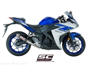 GP-M2 Exhaust by SC-Project Yamaha / YZF-R3 / 2015