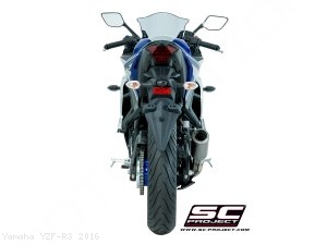 CR-T Exhaust by SC-Project Yamaha / YZF-R3 / 2016