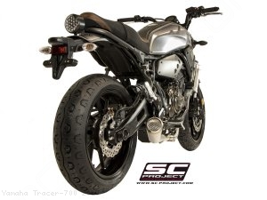 Conic "70s Style" Exhaust by SC-Project Yamaha / Tracer 700 / 2019
