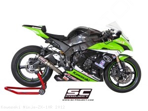 CR-T Exhaust by SC-Project Kawasaki / Ninja ZX-10R / 2012