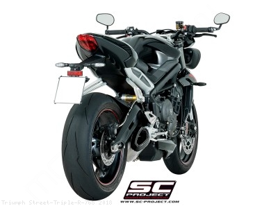 SC1-R Exhaust by SC-Project Triumph / Street Triple R 765 / 2018