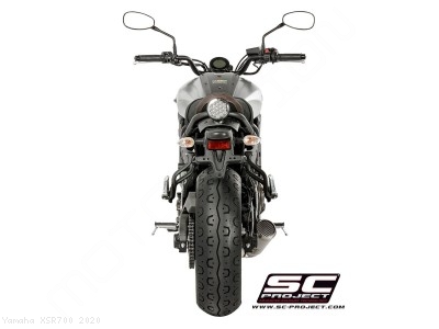 Conic "70s Style" Exhaust by SC-Project Yamaha / XSR700 / 2020