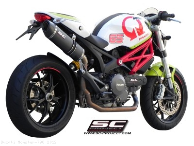 Oval Exhaust by SC-Project Ducati / Monster 796 / 2012