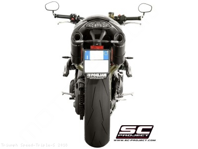 GP-Tech Exhaust by SC-Project Triumph / Speed Triple S / 2018