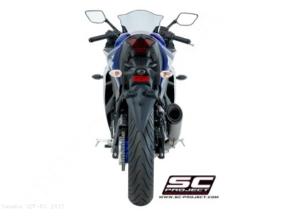 S1 Exhaust by SC-Project Yamaha / YZF-R3 / 2017
