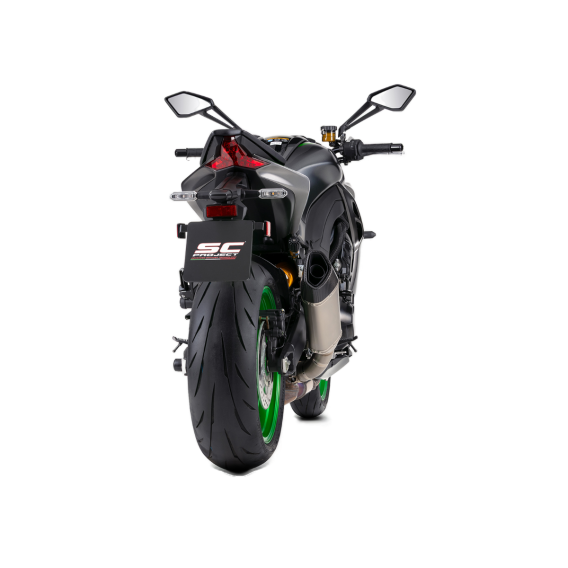 SC1-R Slip-on Exhaust by SC-Project - K44-T90T