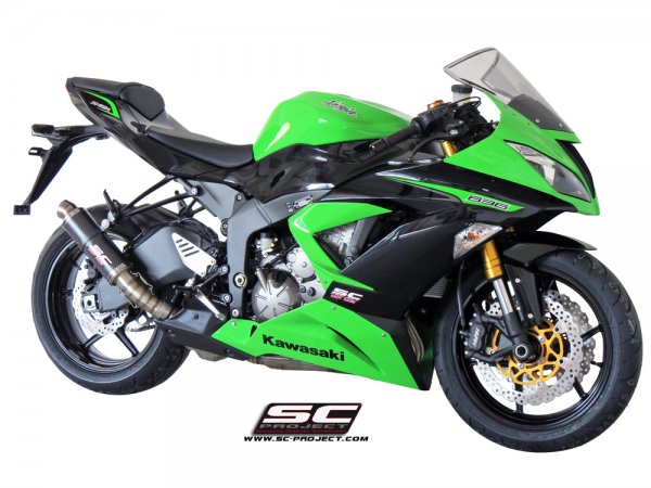 Kawasaki ZX-6R 636 GP M2 Exhaust by SC-Project (2013+ series)