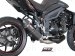 Oval Low Mount Exhaust by SC-Project Triumph / Tiger Sport 1050 / 2016